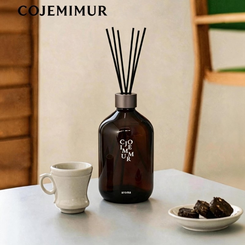 Home Fragrance Vaporizer - 500ml 리드 디퓨저 세트, 오래 지속되는