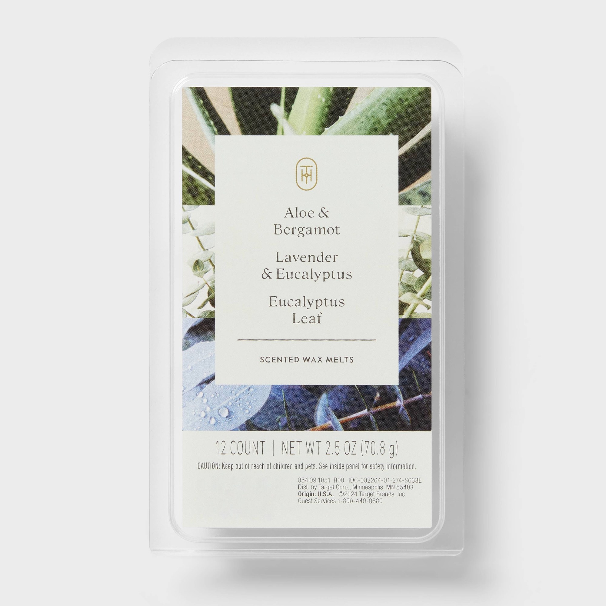 Home Fragrance Usa - 24ct 식물성 향 왁스 멜트 -