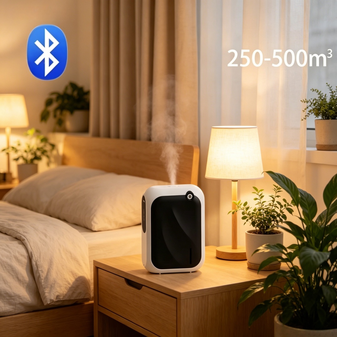 Home Fragrance Diffuser Electric - JQNING 블루투스 스마트 아로마 디퓨저 공기