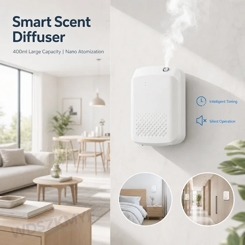 벽걸이형 전기 아로마 디퓨저 에센셜 오일 향기 기계 조 - Home Fragrance Diffuser Electric 리뷰 및 가격