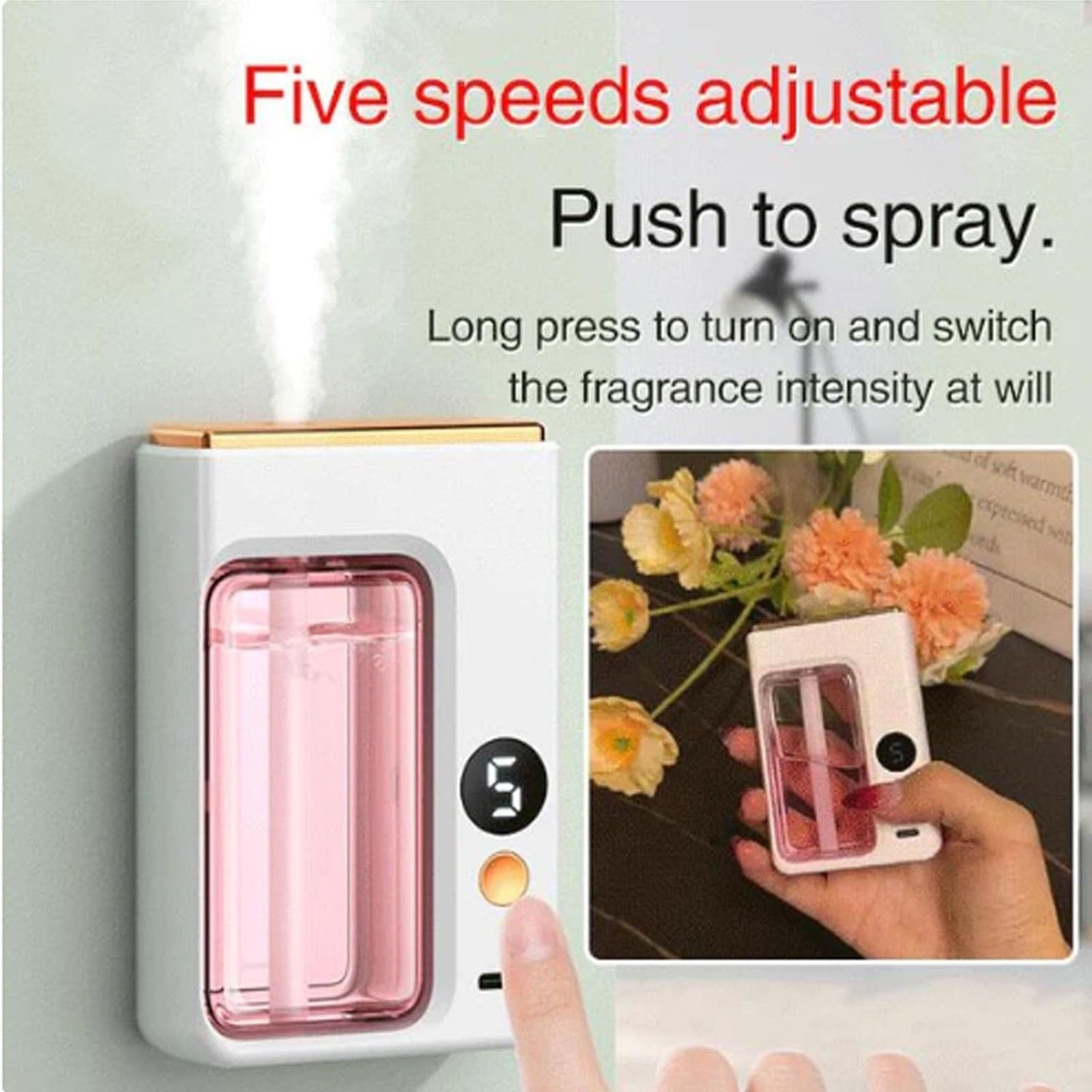 아로마테라피 디퓨저 무선 벽걸이형 휴대용 아로마테라피  - Home Fragrance And Diffuser 리뷰 및 가격
