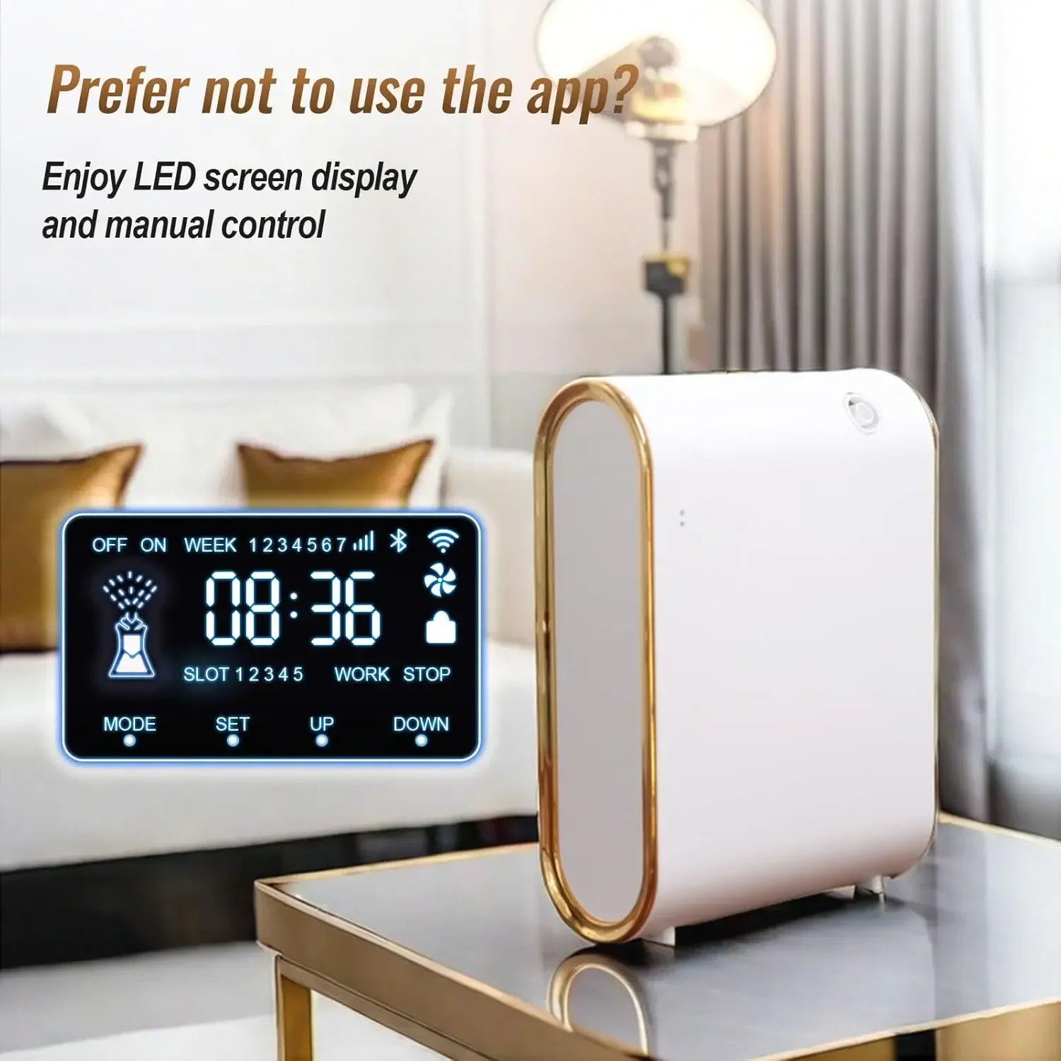 물이 없는 방 향수 디퓨저 스마트 아로마 디퓨저 기계  - Home Fragrance Diffuser Electric 리뷰 및 가격