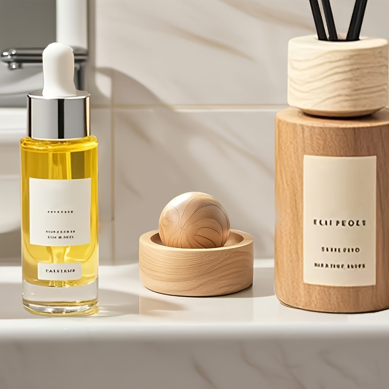 차와 집에 꼭 필요한 에센셜 오일 디퓨저 - 나무로 만 - Home Fragrance Logo 리뷰 및 가격