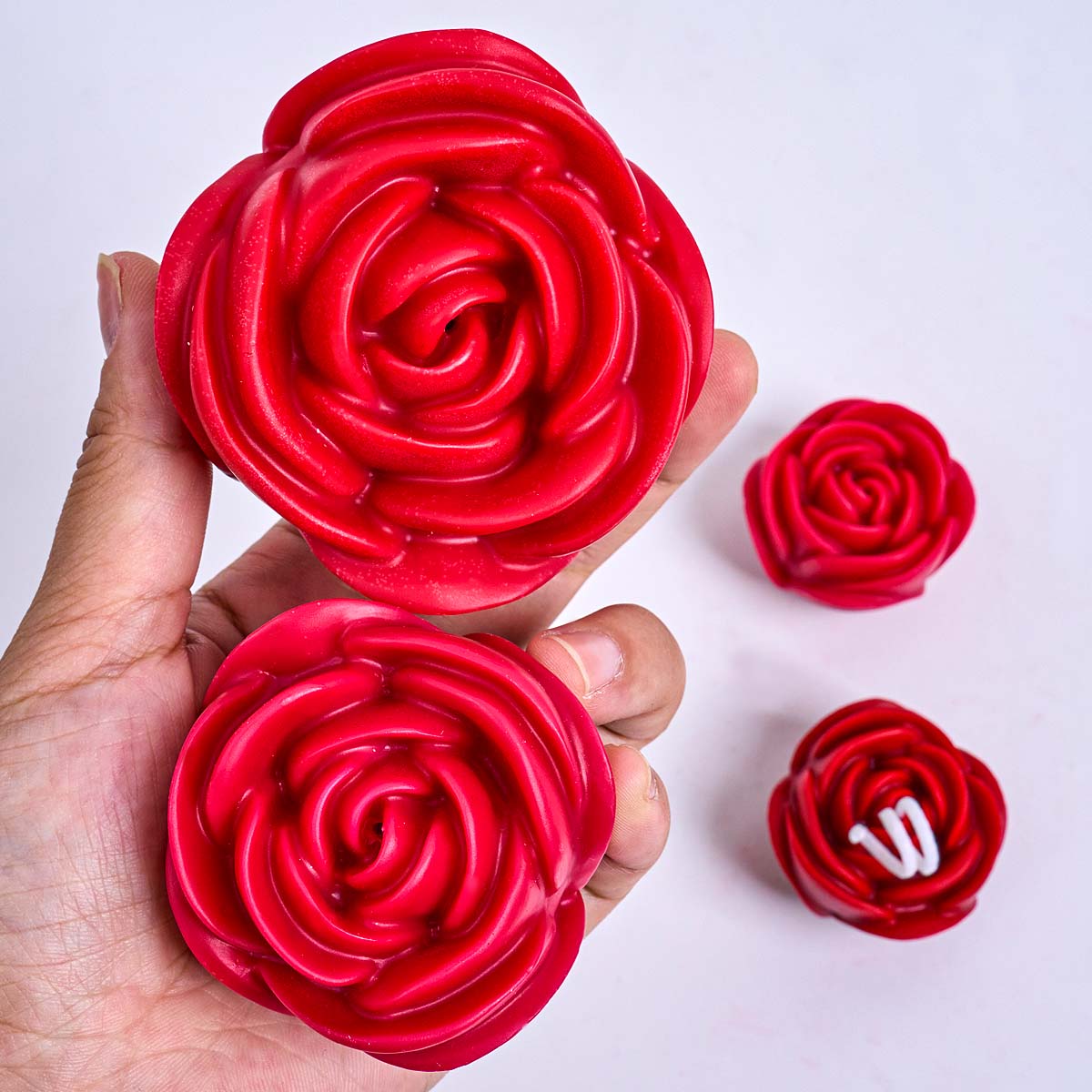 3D 꽃 모양 실리콘 양초 금형 DIY 로맨틱 로즈 아 - Home Fragrance Rose 리뷰 및 가격